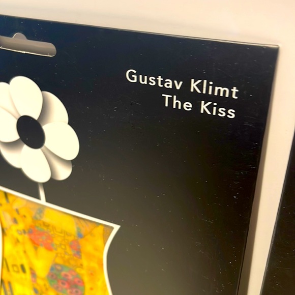 NWT/2 Modgy Expandable/reusable vases. Gustav Klimt/the Kiss & multi color Rize - Picture 7 of 10